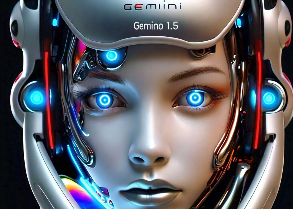 Gemini pro 1.5 AI face