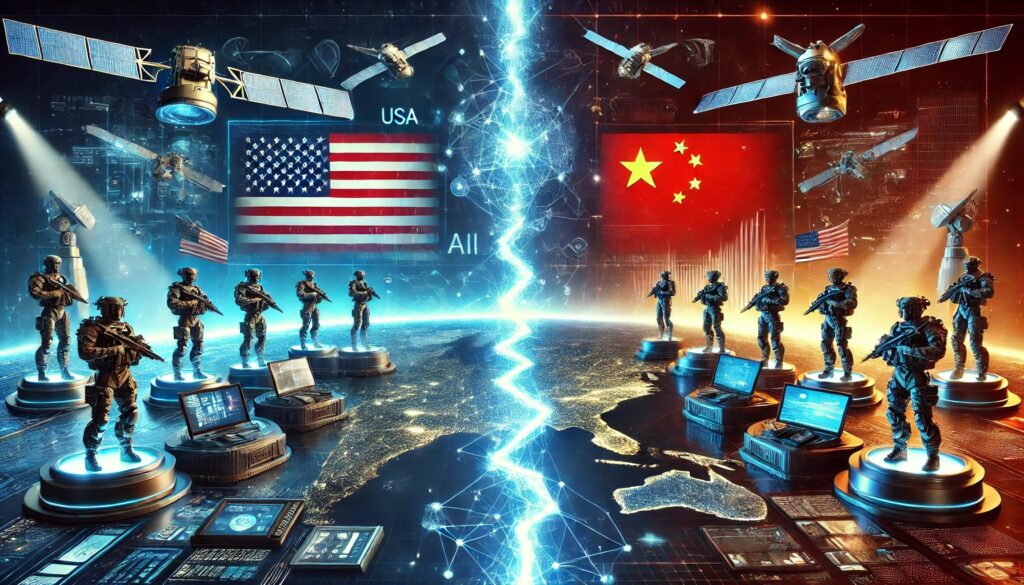 Military AI US vs China Race